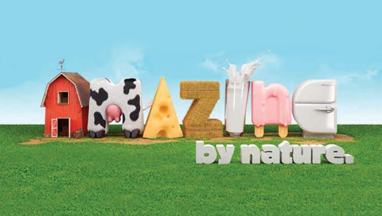AMAZING by nature shows the goodness of dairy from farm to fridge.