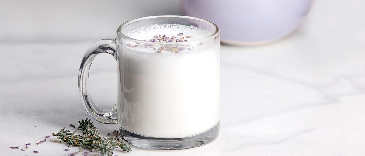 Lavendar milk