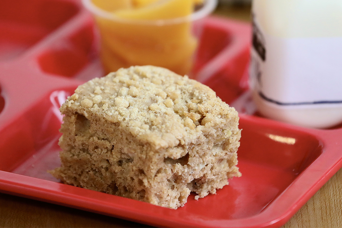 Apple Cinnamon Streusel Yogurt Muffin Bars