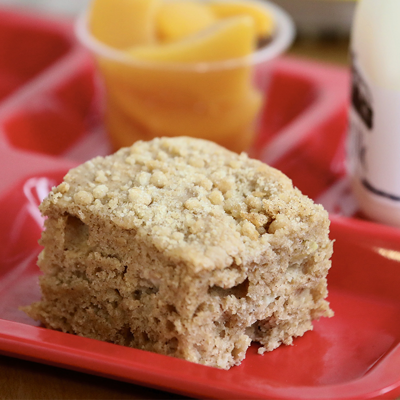 Apple Cinnamon Streusel Yogurt Muffin Bars