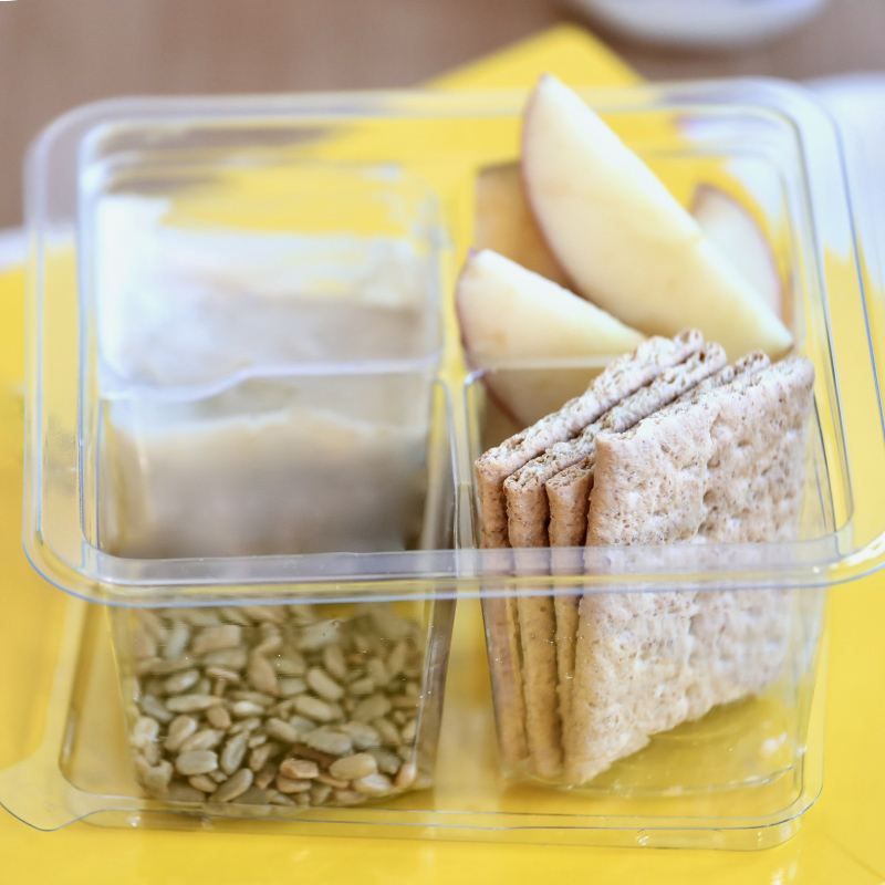 Protein Box With Nutty Yogurt Dip