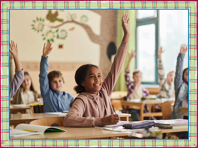 Children in class