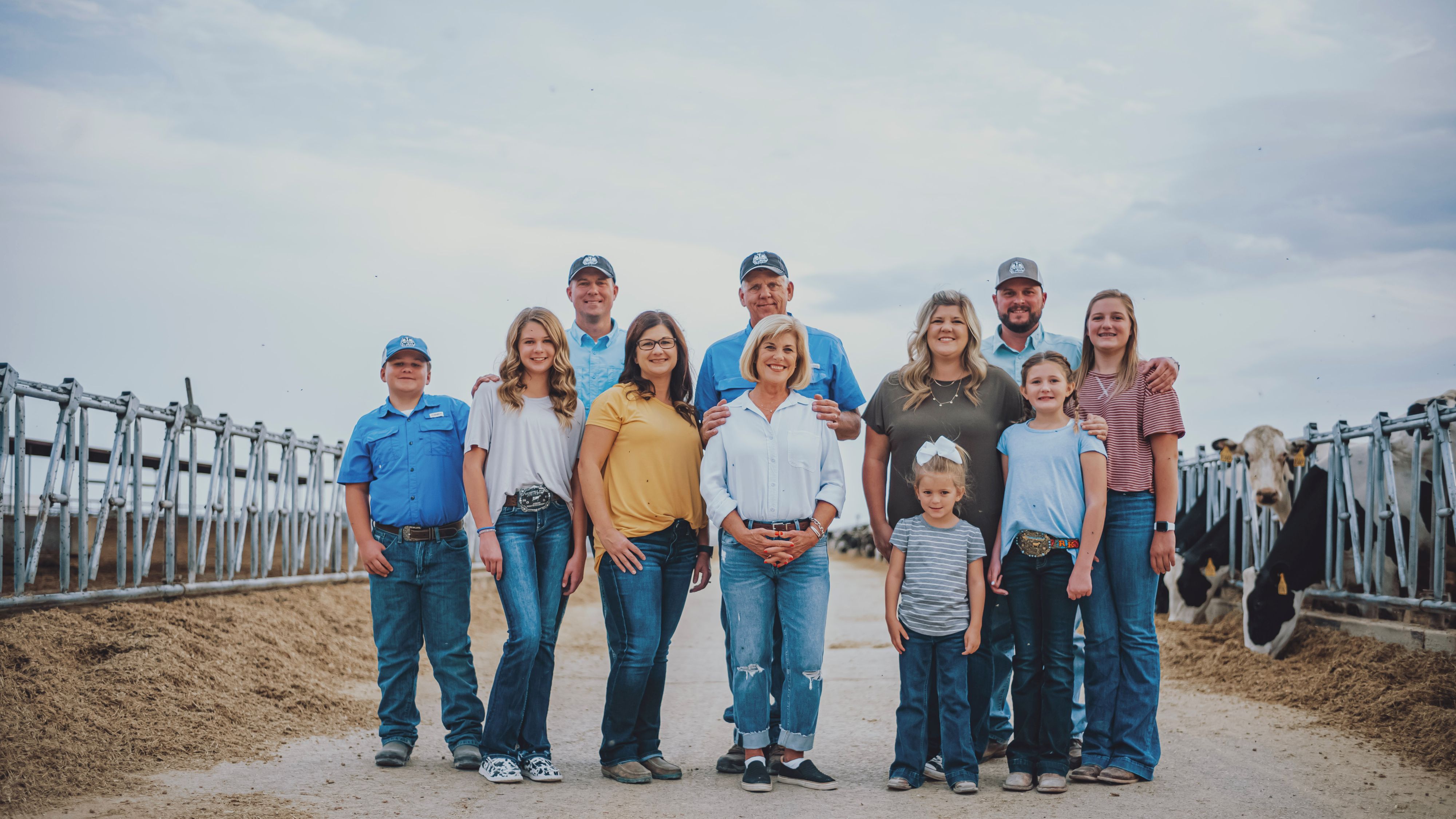 Dairy Farm Family