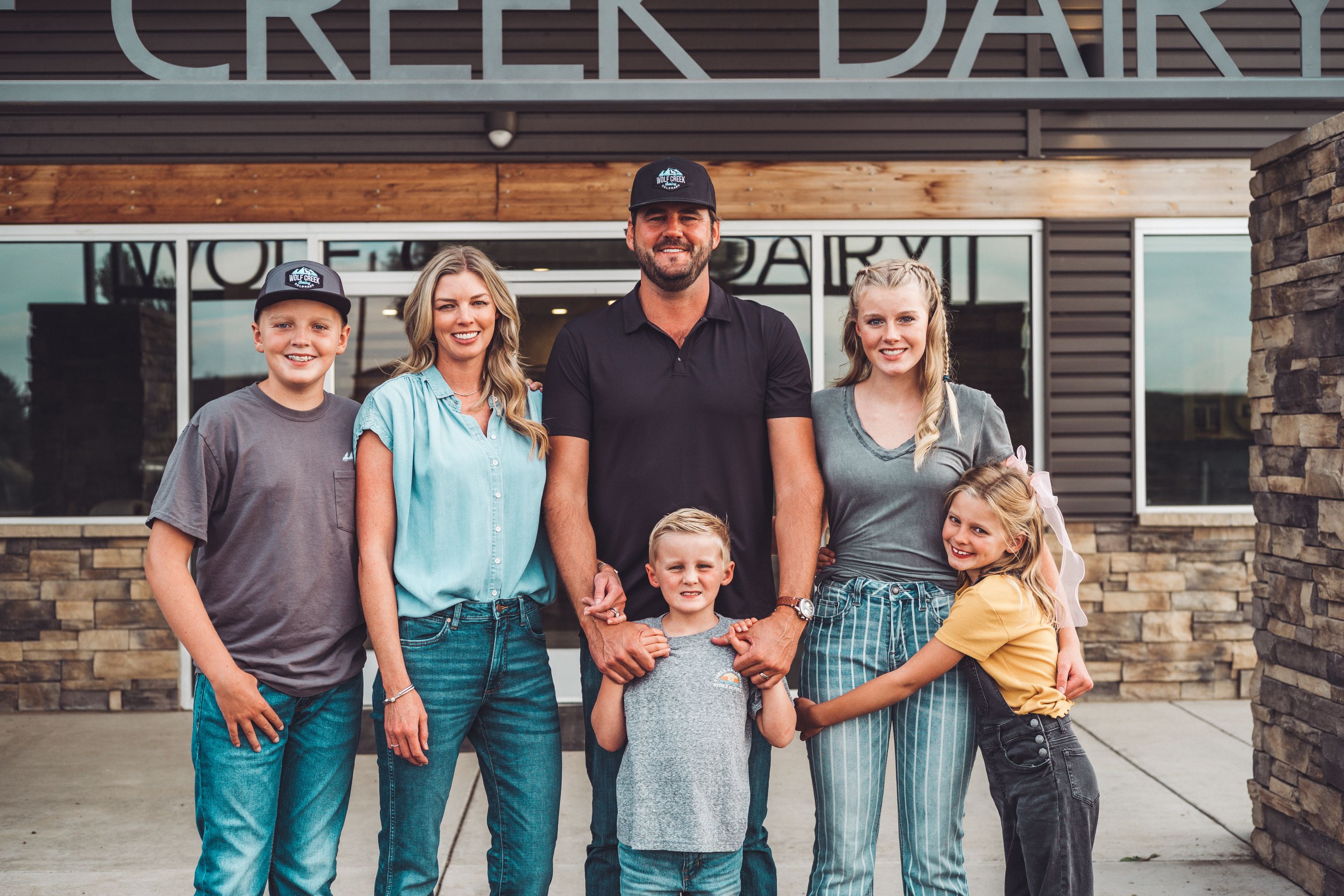 Dairy Farm Family