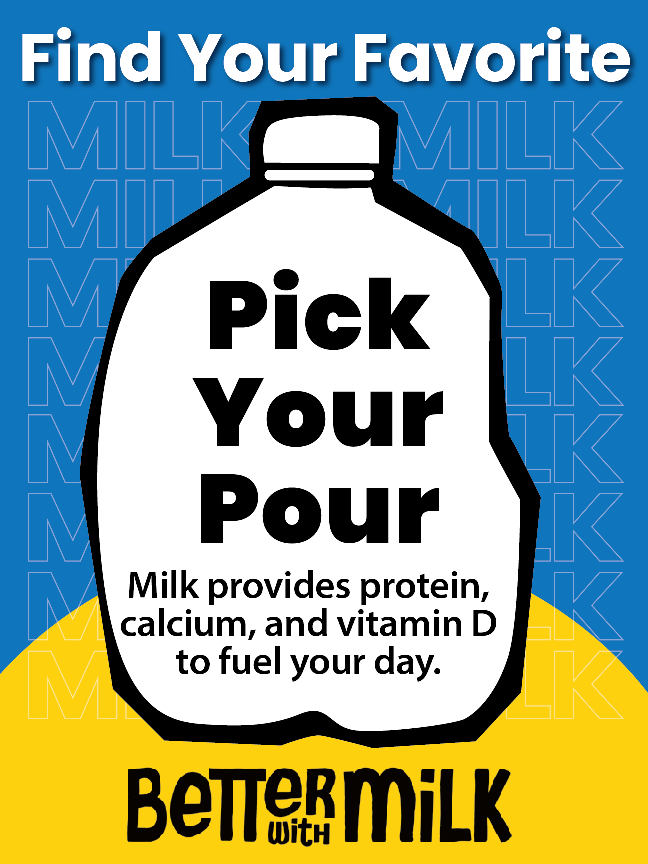 2% Milk Poster