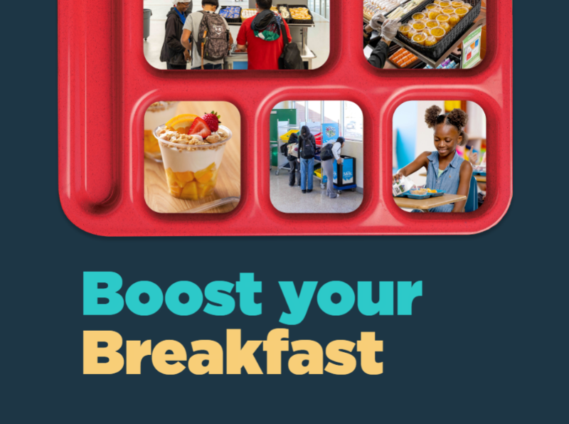 Boost Your Breakfast with school meal tray