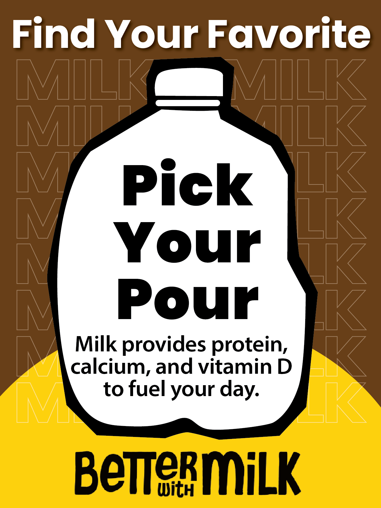 Chocolate Milk Poster