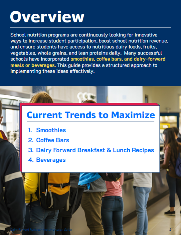 Dairy Forward Recipes Overview