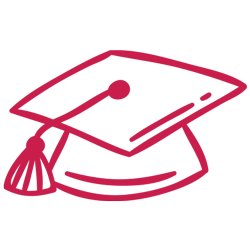 graduation hat icon