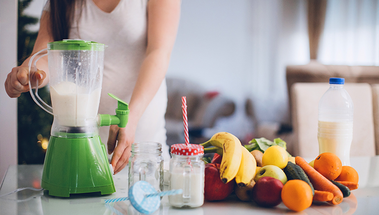 ingredients for a smoothie