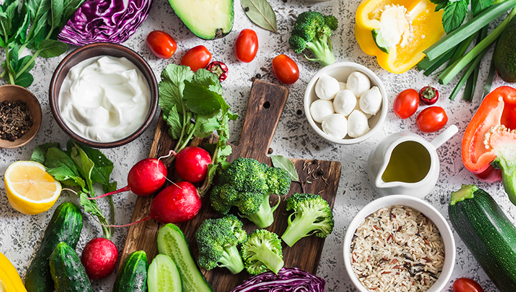 Dairy and Veggie spread