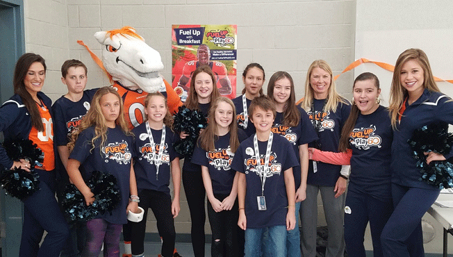 Falcon Bluffs Middle School Fuel Up to Play 60