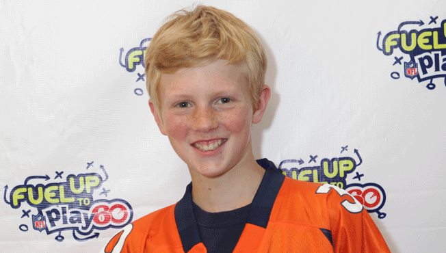 Roddy at Fuel Up to Play 60 summit