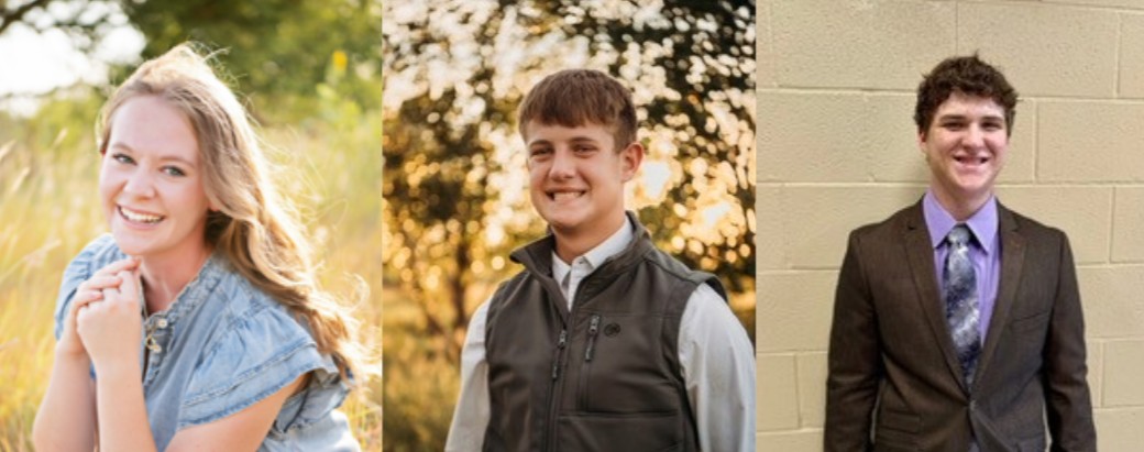 Three Scholarship Winners