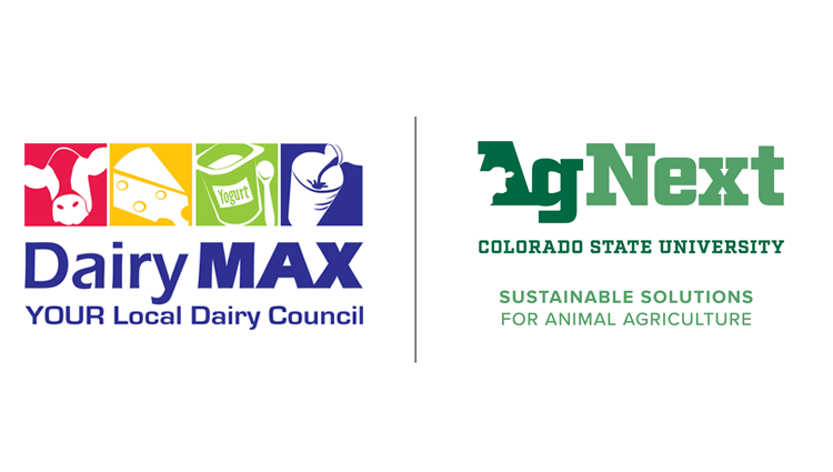 AgNext and Dairy MAX logos