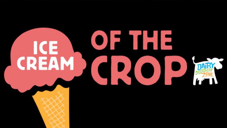 image that says ice cream of the crop