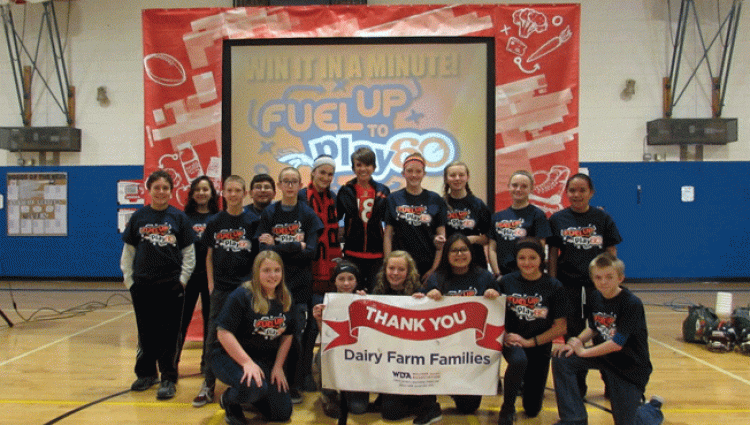 Everitt Middle School Fuel Up to Play 60
