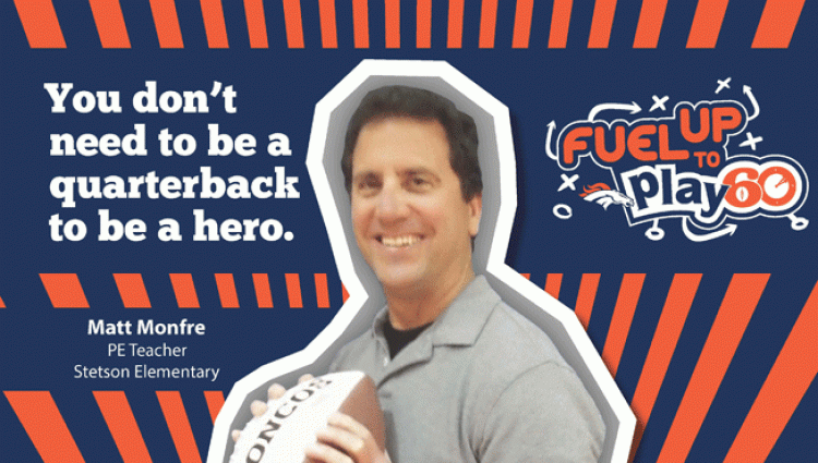 Matt Monfre Fuel Up to Play 60 program advisor